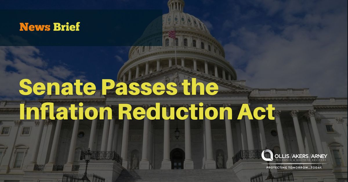 Senate Passes the Inflation Reduction Act