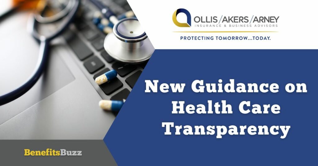 New Guidance on Health Care Transparency