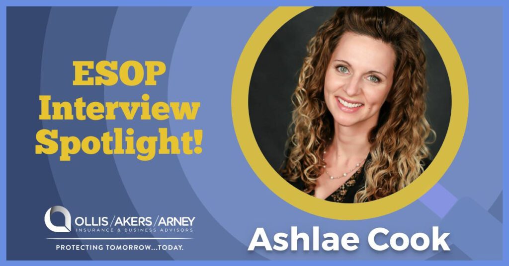 Ashlae Cook - ESOP Interview Spotlight!