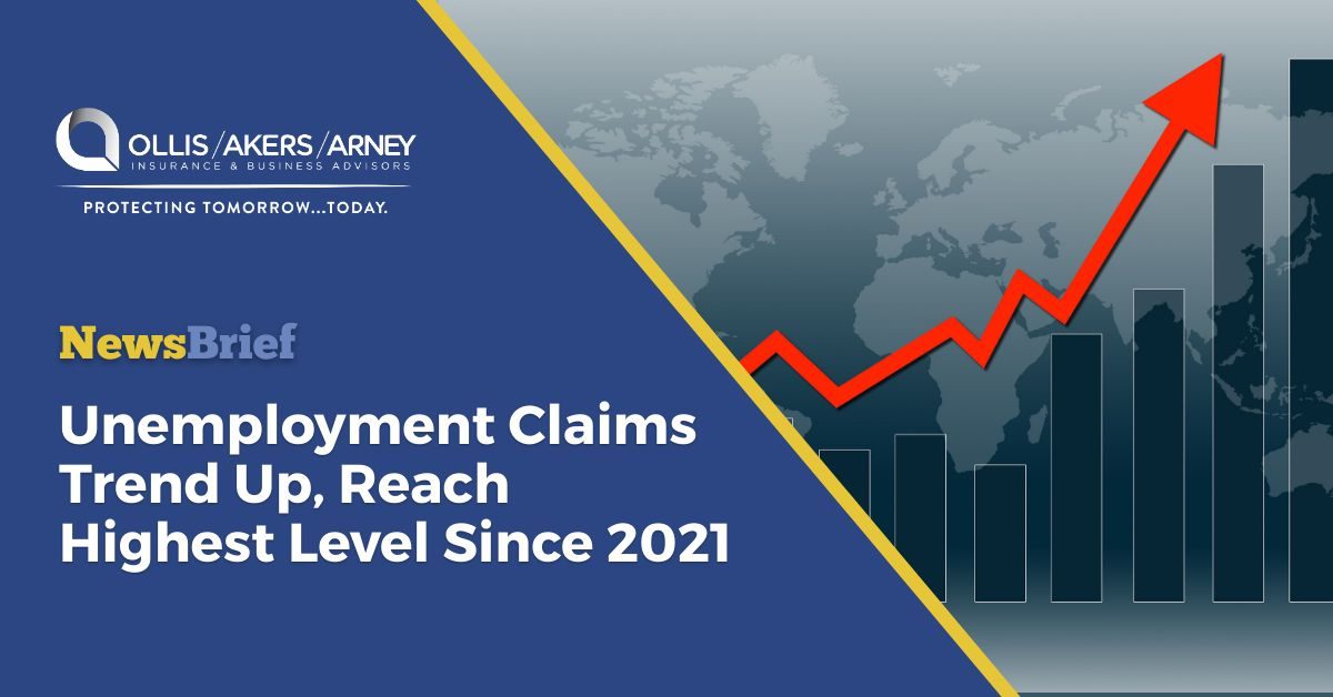 Unemployment Claims Trend Up, Reach Highest Level Since 2021